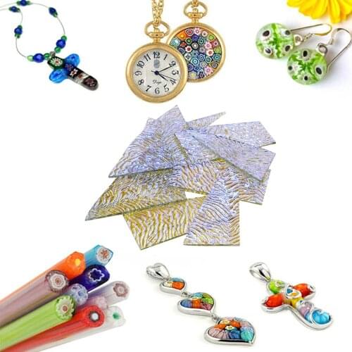 28 Grams COE90 Fusing Glass Jewelry Making DIY Fused Melt Glass Microwave Kiln Mixed Color Fusible Glass Fragment