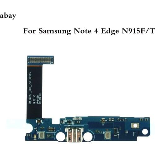 High quality Dock Connector Charging Port Flex Cable For Samsung Galaxy Note 4 Edge N915F N915T Replacement Parts