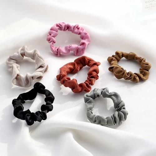 CHIMERA Women Hair Scrunchies 6Pcs/Set Elastic Hair Bands Gum Ties Ropes For Girls Ladies Fashion Ponytail Holder Hair Accessory
