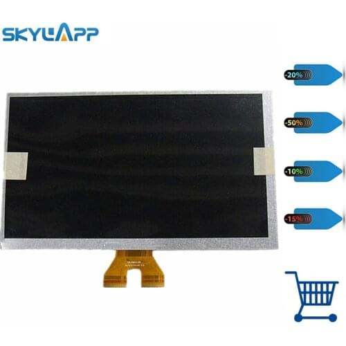 Skylarpu 9 inch LCD screen for A090VW01 V0 V.0 Car GPS for A090VW01 V3 V.3 LCD display panel (without touch) Free shipping