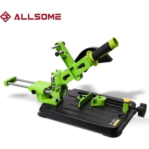 ALLSOME Angle Grinder Support Fixed Bracket Universal Bracket Pull Rod Angle Grinding Machine Stand for 100 or 125 Angle Grinder