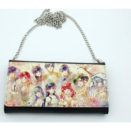 FREE SHIPPING 5pcs/lot Blank Sublimation Leather Wallet Purse Handbag with Chain Hot transfer Printing Blank consumables DIY