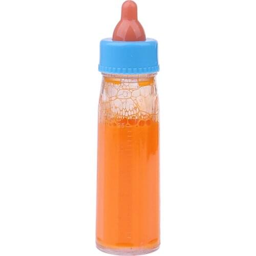 Newborn Baby Doll Feeding Bottle Reborn Juice Bottle With Pacifier Accessory