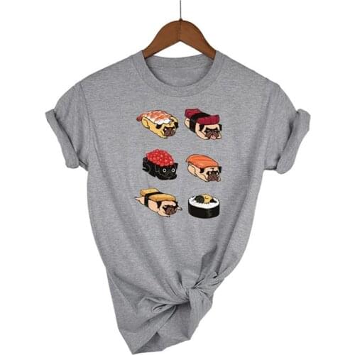 Tee Shirt 13 Colors Basic T Shirt Women Casual O-neck Harajuku Summer Top Korean Hipster Animals Tshirt XS-XL