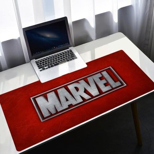 Gaming Mouse Mat Gamers Accessories Xxl Big Mouse Pad Gamer Mice Keyboards Computer Peripherals Office Mousepad Marvell Deskmats
