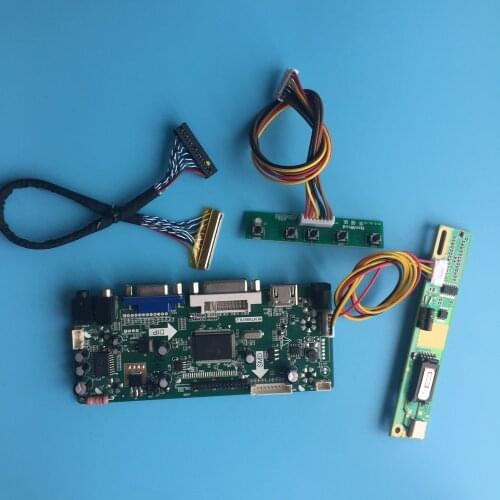 Kit for B170UW01 V0 Display Panel 30pin VGA Signal 17" 1920X1200 Screen Driver Controller board 1 lamps LVDS DVI HDMI