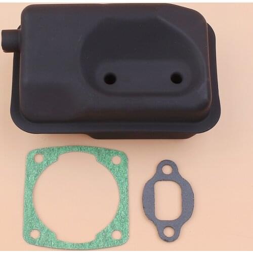 Muffler Exhaust Gasket Kit For Subaru Robin NB411 CG411 NB351 EC04 2-Stroke Grass Trimmer Brushcutter Engine Motors
