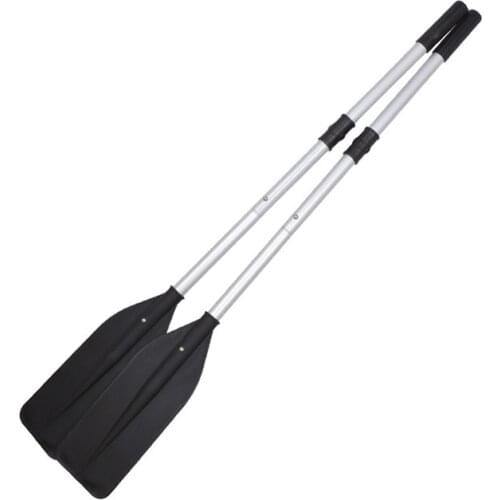 2pcs Lightweight Aluminum Kayak Canoe Paddles Adjustable Universal Marine Kayak Telescoping Paddle Boat Oars Boating Accessories