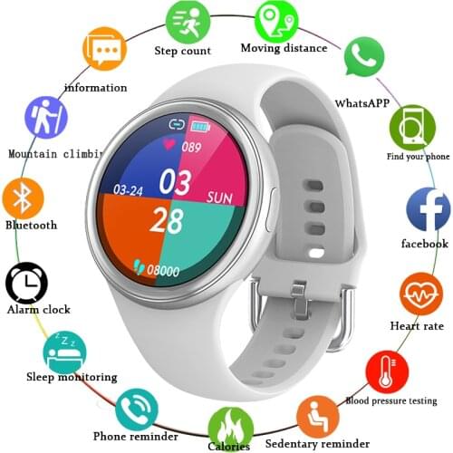 LIGE New Smart Watch Women Heart Rate Monitor IP68 Waterproof Fitness 2021 Bluetooth Sports Watch Men Smartwatch For Android iOS