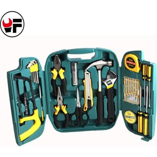 27pcs repairs tools set Screwdriver Set knife kit in a suitcase for home hand tool boxes instruments caixa de ferramenta DN107