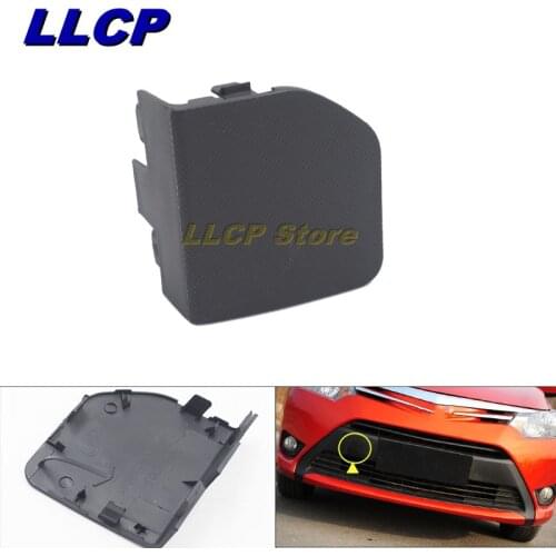 For Toyota Vios Yaris Sedan NSP15# 2013 2014 2015 2016 Front Bumper Towing Hook Trim Cover Lid Trailer Garnish Cap Shell