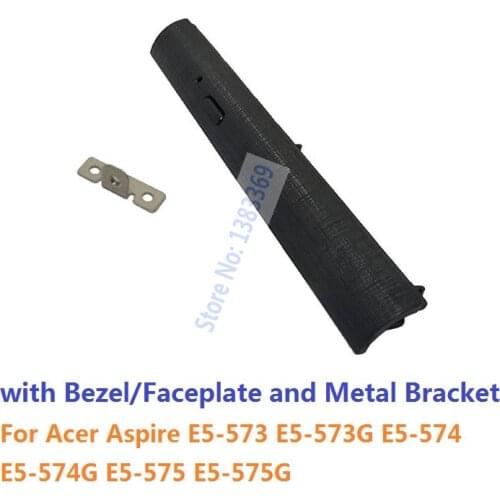 NIGUDEYANG DVD-RW Optical Drive Caddy Bezel Door Cover Bracket for Acer Aspire E5-573 E5-573G E5-574 E5-574G E5-575 E5-575G