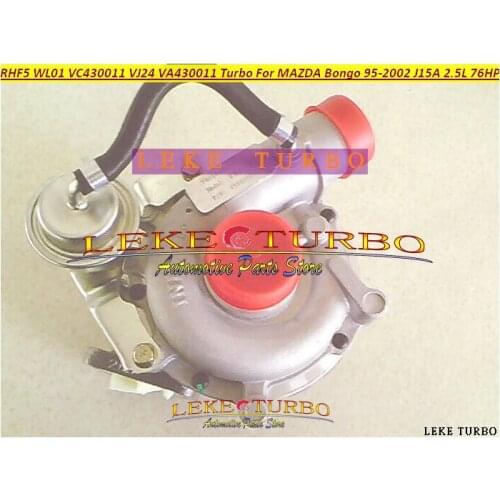 Wholesale NEW Turbo RHF5 WL01 VC430011 VJ24 VA430011 VB430011 WL-01 Turbine Turbocharger For MAZDA Bongo 1995-02 J15A 2.5L 76HP