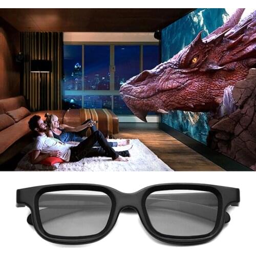 Circular Polarizing Passive Woman Man 3D Movie Glasses For 3D TV Cinemas High Quality Fashion
