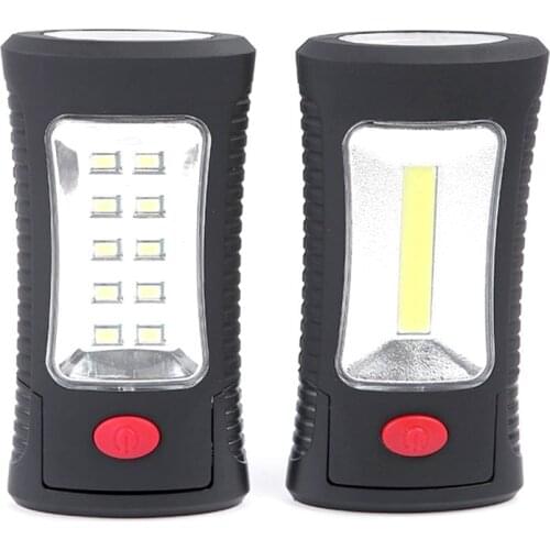 KHLITEC Mini Portable Lantern Tent Light COB LED Emergency Lamp Waterproof Hanging Hook Flashlight For Camping 2 Modes Use AAA