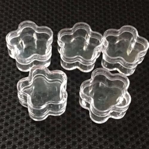 5pcs 4g Empty Plastic Clear Cosmetic Jars Makeup Container Lotion Bottle Vials Face Cream Sample Pots Gel Box