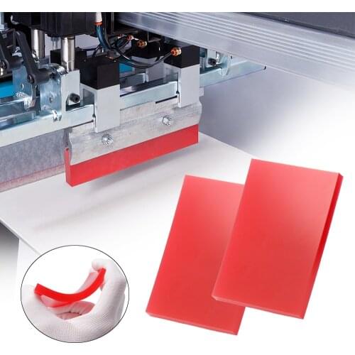 FOSHIO 2PCS Rubber Glass Water Wiper Squeegee Blade Resistant Oil Proof Auto Window Tint Sticker Scraper Household Cleaning Tool