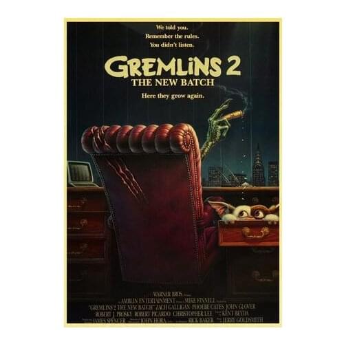 Lot style Choose Gremlins movie Art print Silk poster Home Wall Decor