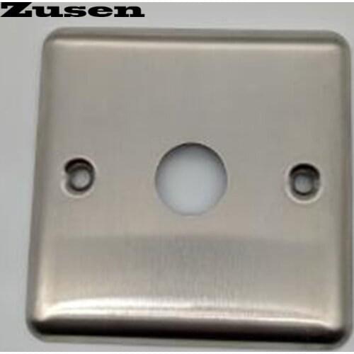 Zusen 19mm open hole Stainless steel panel push button switch