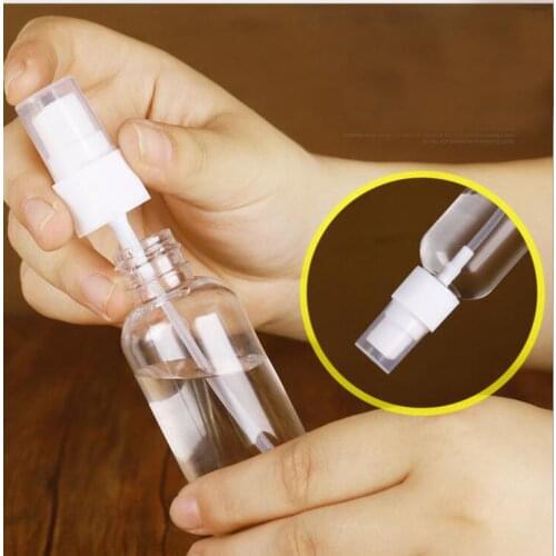 100 ml plastic spray bottle Transparent Container Portable Filling Bottle Sterilization Bottle