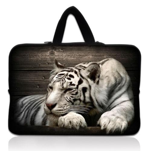 White Tiger Womens Carry Bag Neoprene 9.7 11.6 10 12 13 14 15 17 15.4 Laptop Sleeve Notebook HandBag Cover Case For Macbook IBM
