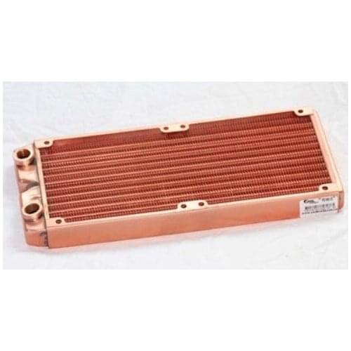 240mm Full Red Copper Water Cooled Row Heat Exchanger Koolance Liquid-cooled Computer Cooling Radiators
