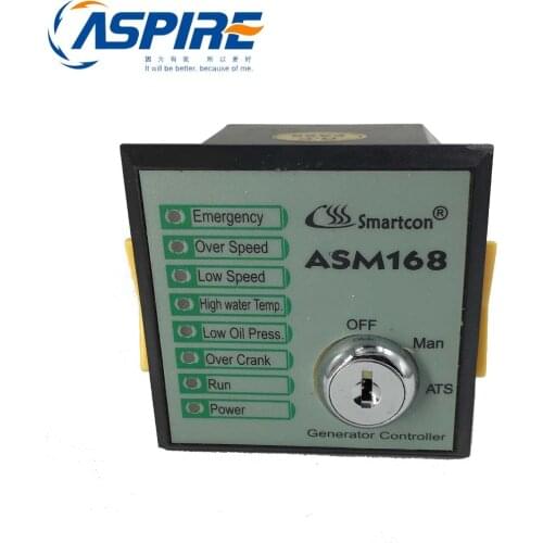 Free Shipping Generator Controller ASM168 GTR-168 with Auto Start and Stop Function