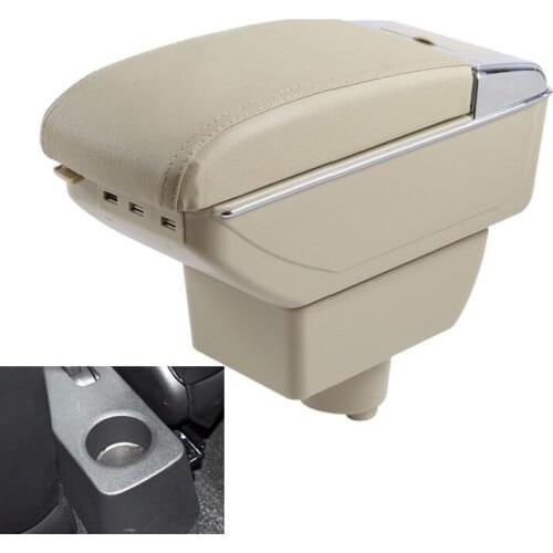 For New Geely MK armrest box gc6 armrest box central Store content Storage box New King kong armrest box with USB interface