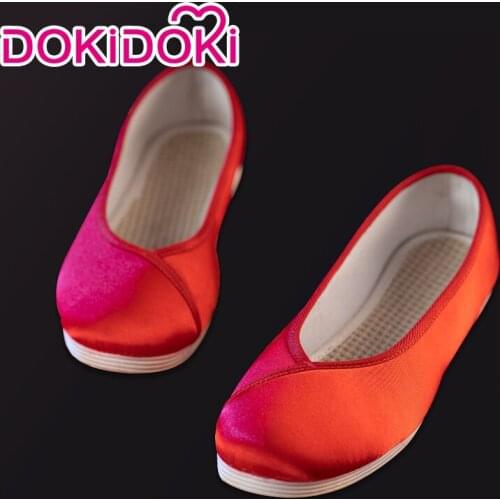 DokiDoki Anime Heaven Officials Blessing Cosplay Tian Guan Ci Fu Cosplay Bride Wedding Costume Shoes