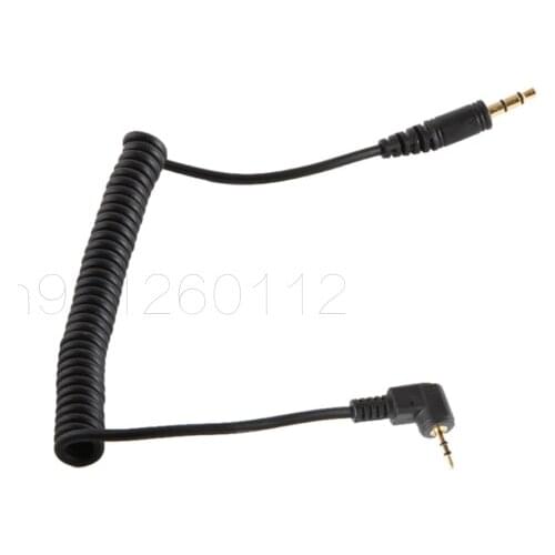 3.5mm-2.5 / 60E3 Remote Control Shutter Connect Cable Cord for Canon 1500D 850D 800D 760D 750D 200D 80D 77D Pixel TW-283 T3 T8