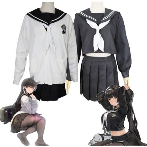 Game Azur Lane Cosplay Costumes Atago And Takao Cosplay School Uniform Halloween Christmas Party Cosplay Costume