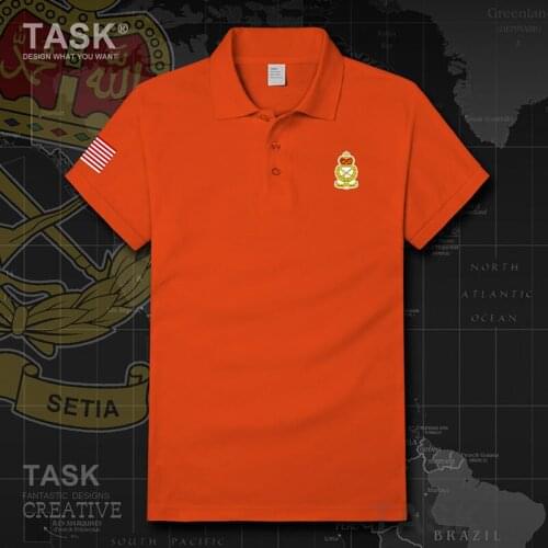 Army Malaysia Malaysian Malaya MY MYS t shirt mens cotton sports sweatshirt Military Tactical country Short sleeve Polo shirts