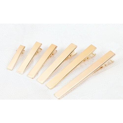 30PCS/Lot High Quality Metal Hair Clips Hair Styling Tool Crocodile Flat Barrettes Alligator Clip Hairpins Accessory Hair Pin