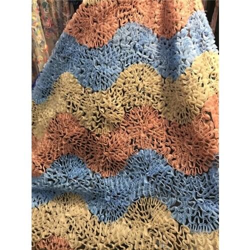 Fashion African Mesh Lace Fabric High Quality J-2186819 French net tulle Lace Fabric Mesh Lace For Wedding Sewing