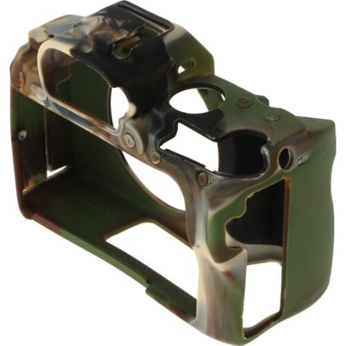 Soft Skin Silicone Case for Sony A7III A7RIII A7SIII Camera, Camouflage