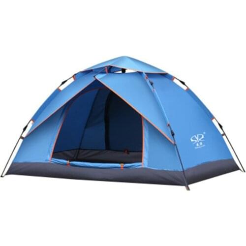 1-2 Person Outdoor Tent Automatic Household Hight Quality Rainproof Camping Tent Field Thickened Rainproof Camping Tent