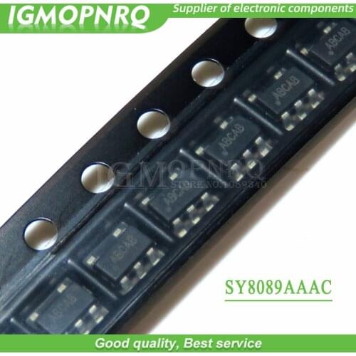 10pcs/lot SY8089AAAC SY8089 SOT23-5 Synchronous Buck Regulator New Original
