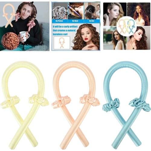 Sleeping Heatless Curling Rod Headband Soft Wave Hair Curlers DIY Tools Make Hair Soft And Shiny Hair Curler Heatless Hair Curls