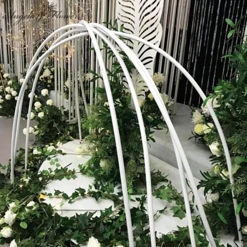 Creative PVC Modelling Tube Flexible Bending Wedding Backdrop Arch Decor Stand Flower Frame Marriage Birthday Party DIY Supplies