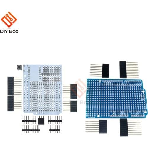 PCB Prototype Expansion Board Universal 2.54mm PCB ATMEGA328P Hole Bread Board Breadboard with Pin Headers For Arduino UNO R3