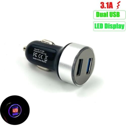 3.1A Dual USB Car phone Charger For Saab 9-3 9-5 9000 93 900 95 aero 9 3 42250 42252 9-2x 9-4x 9-7x