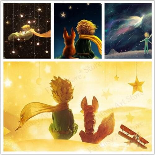 Diamond Painting Full Square/round Diamond 5d Diamond Painting Little Prince Embroidery Cross Stitch Picture Wall Art Decoration