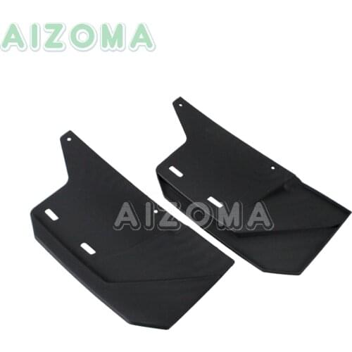 Black Front Fender Flare Mudguard Splash Guard Protection Covers for Polaris Ranger RZR XP 4 900 EFI RZR 4 XP 900 2011-2013
