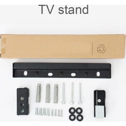 20KG TV Mount Bracket for 14"-42" LCD LED Monitor Support Holder with Rubber Pads Metal TV Wall Bracket TV Flat Panel TV Frame