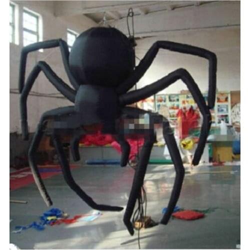 Giant Party Decoration Halloween Inflatable Hanging Spider for Sale event decoration 5m/16ft Top Quality