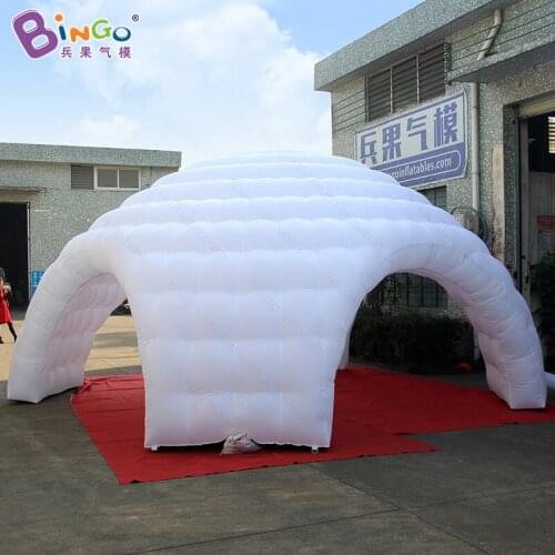 Custom Made 7x7x3.5 Meters Outdoor Party Use Inflatable 4-Legged Tent / Giant Inflatable Canopy For Sale