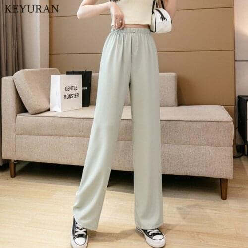 KEYURAN Women's Trousers Slacks