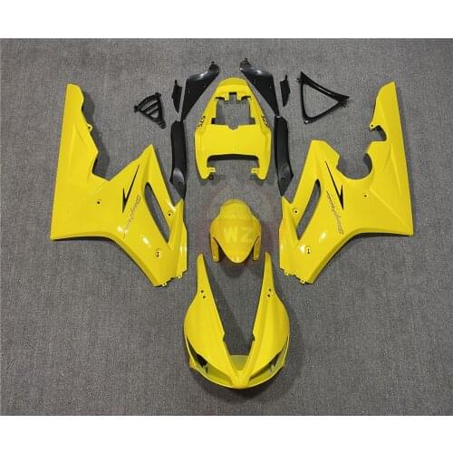 For Triumph Daytona 675R 675 2009 2010 2011 2012 09 10 11 12 Motorcycle ABS fairing kit yellow shell, ZXMP