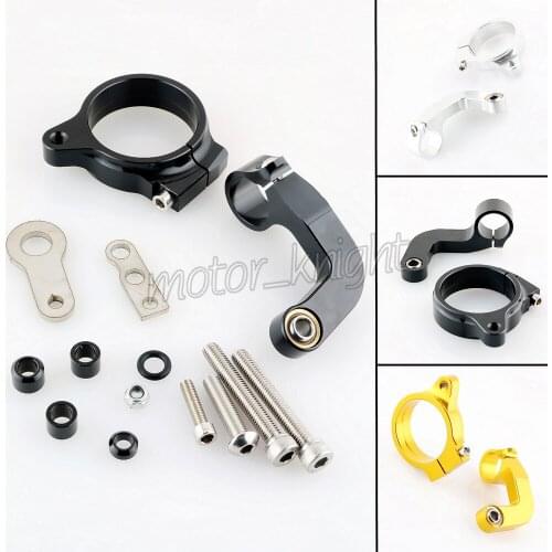 CNC Steering Damper Stabilizer Bracket Mounting For BMW R1200 CL/GS R1200CL R1200GS 2013-2016 2014 2015