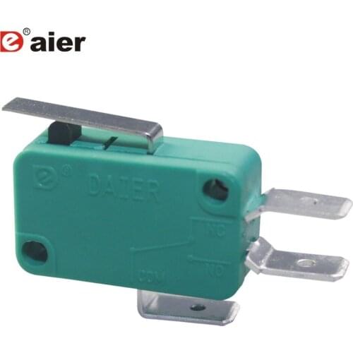 100PCS KW1-103-2 T85 Burgess Zippy 3 Pin Micro Switch With Quick-connect Terminals SPDT